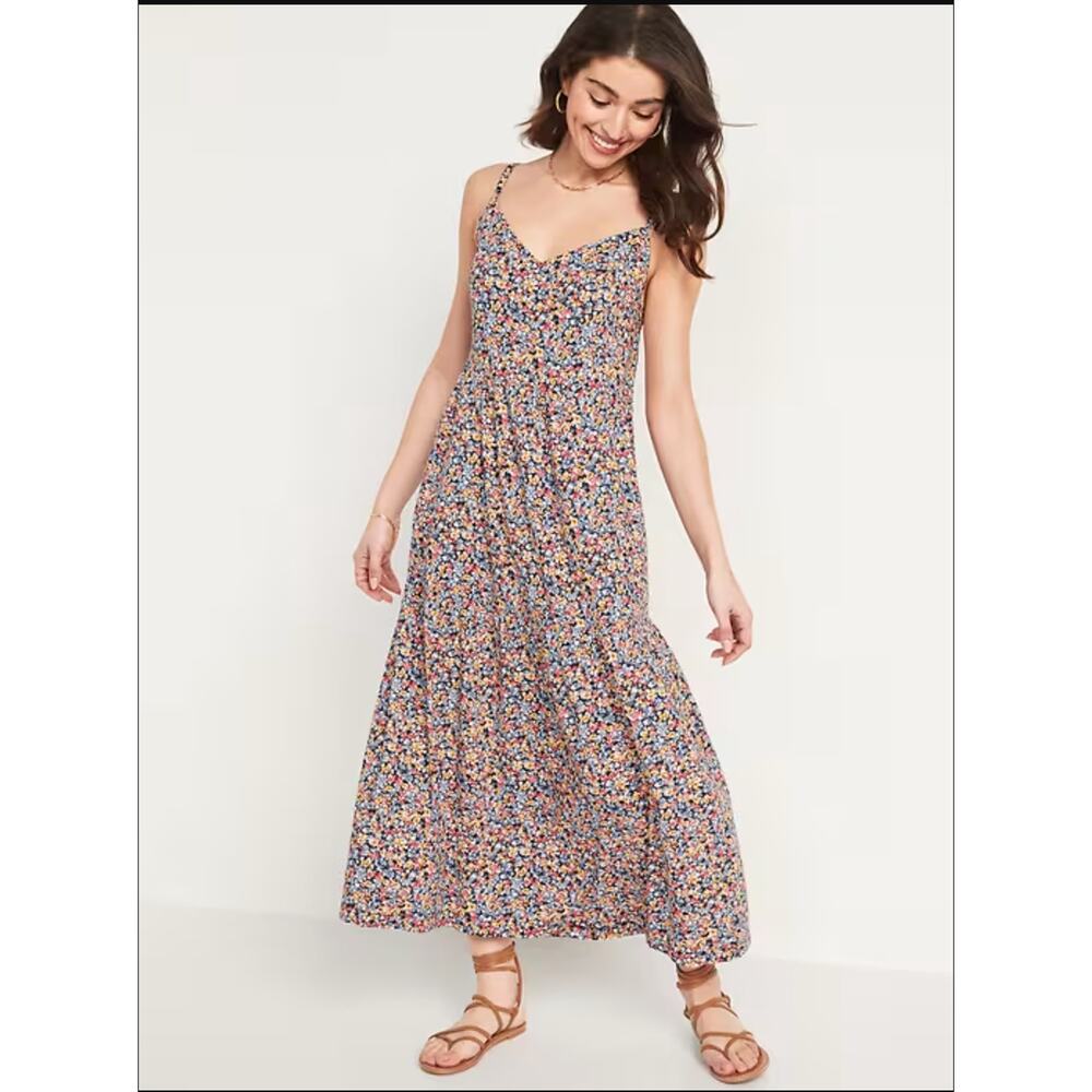 Old Navy Cami Maxi Swing Dress